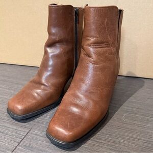 Blondo Waterproof Brown Leather Boots
